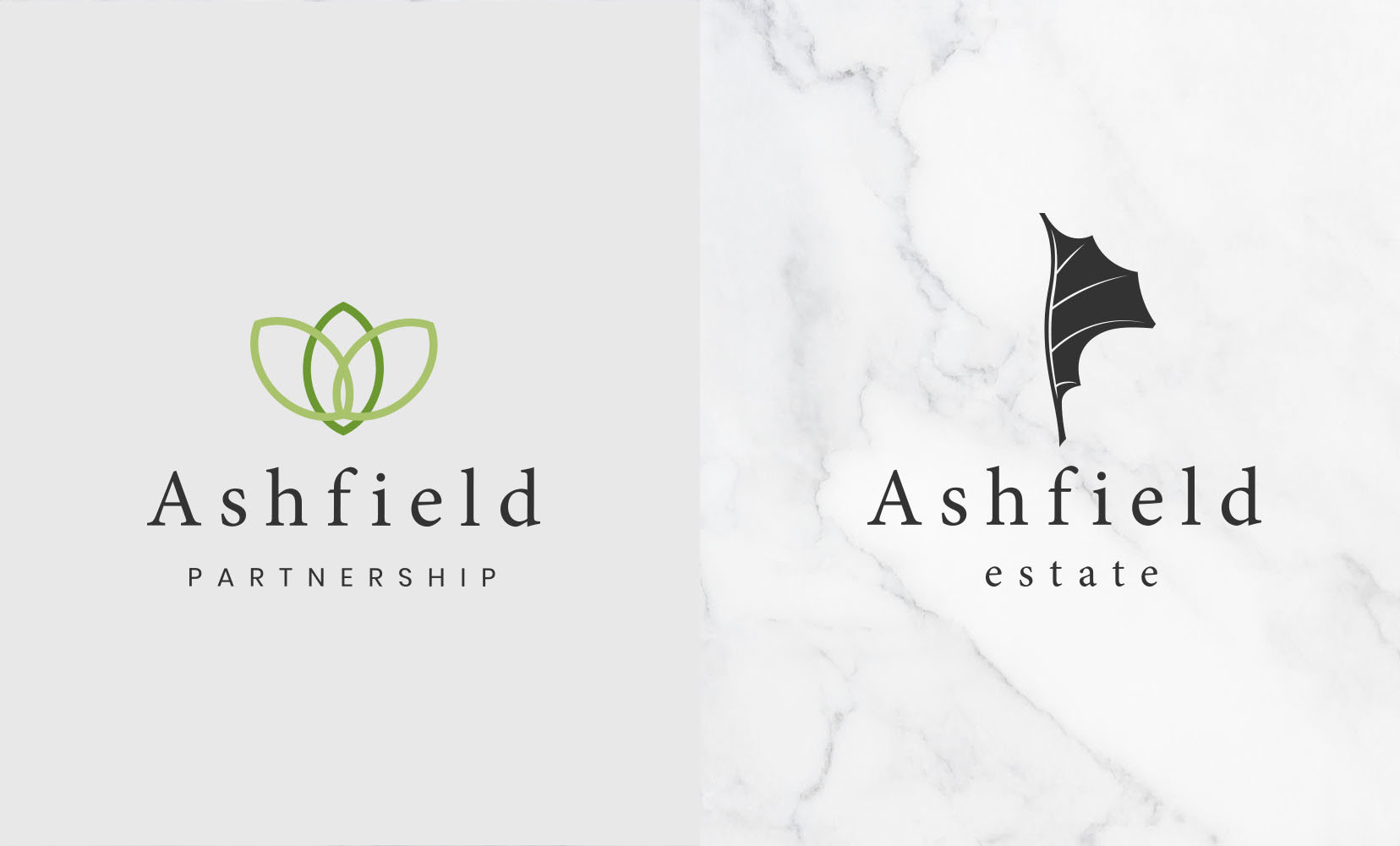 Ashfield Partnership branding alongside the existing Estate logo
