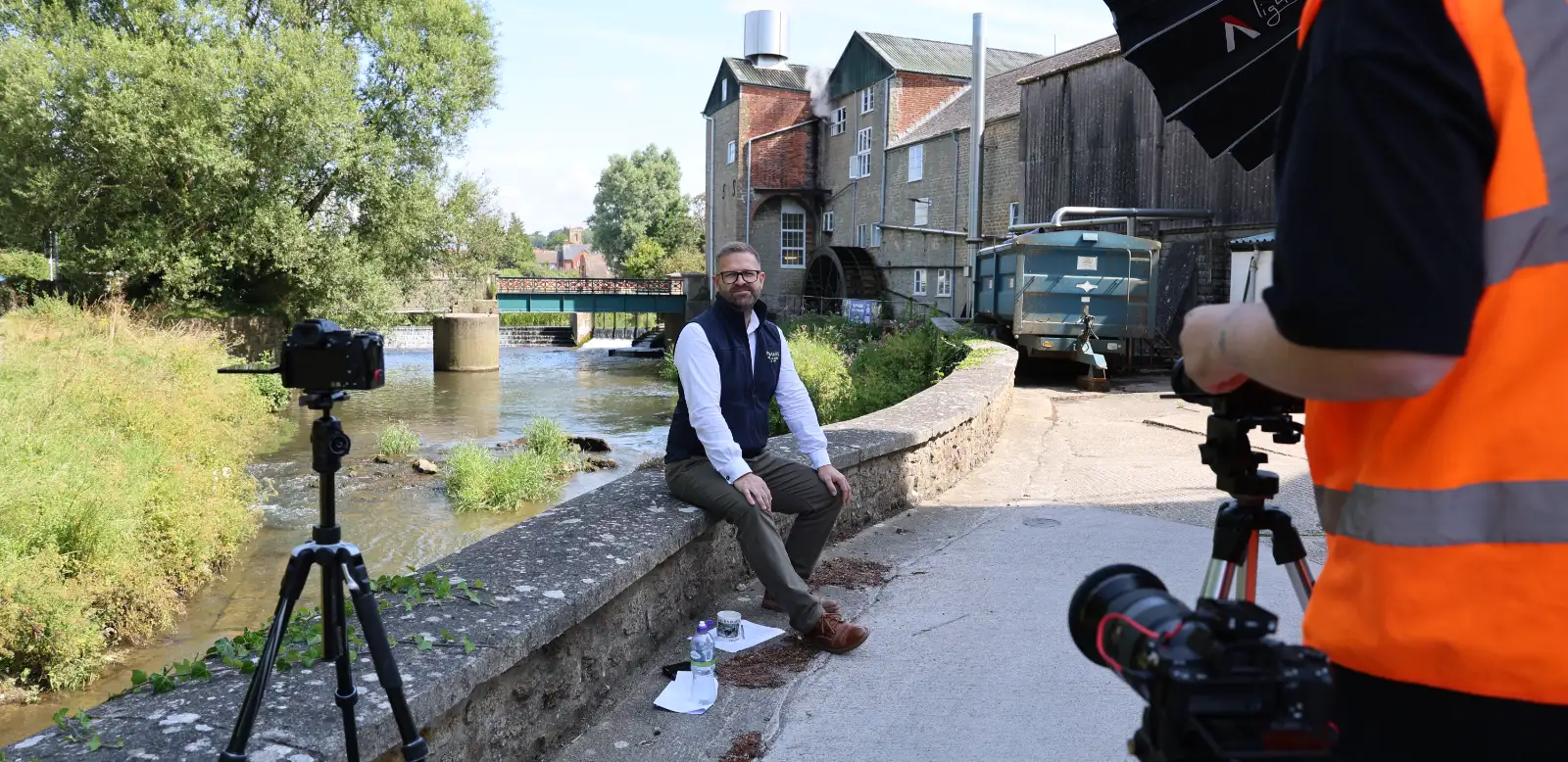 b4b outdoor photoshoot for a pub