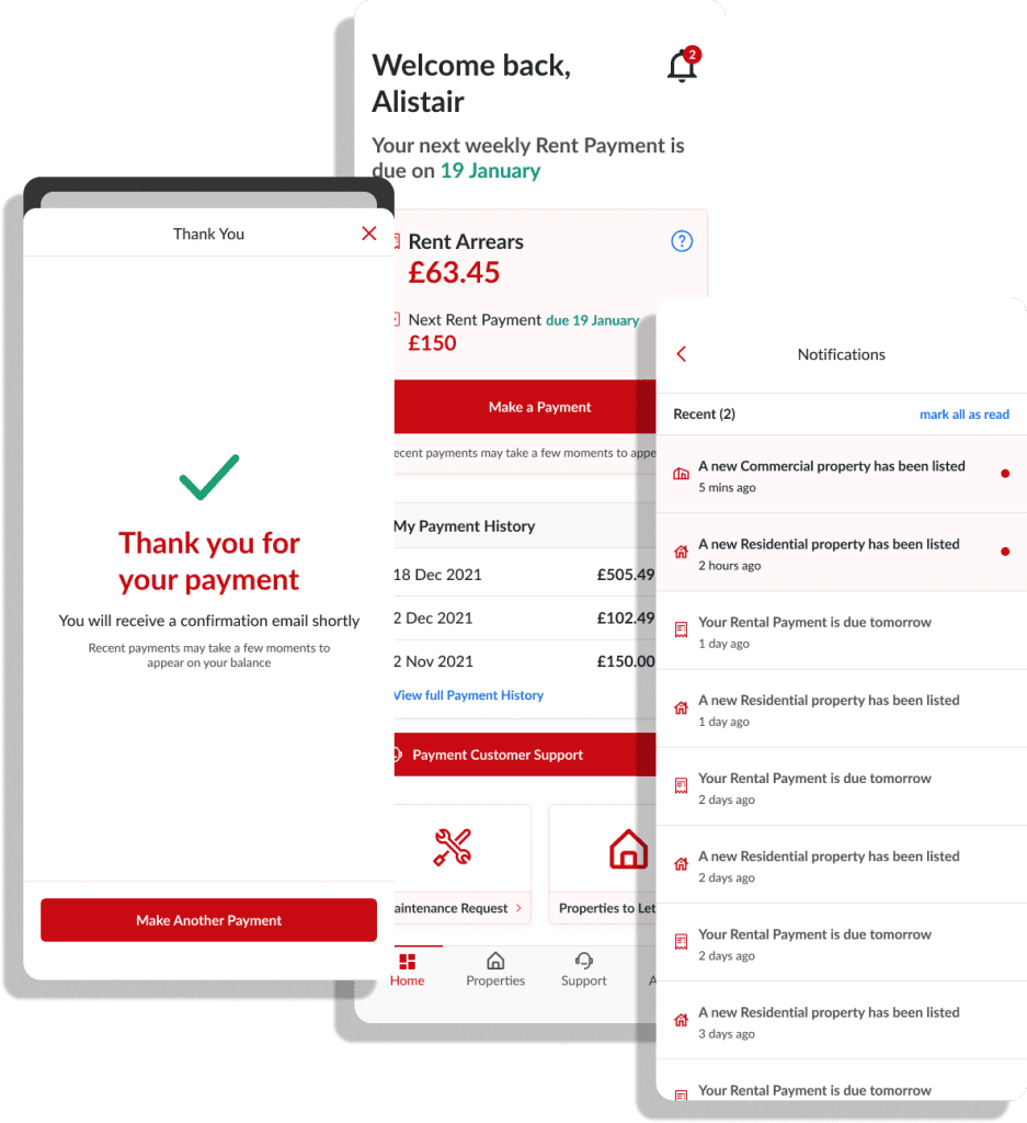 Rent Payment App & System for DWP Housing | b4b